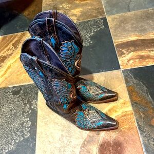 Pecos Bill Made in Mexico cowboy boots. Size 9 1/2